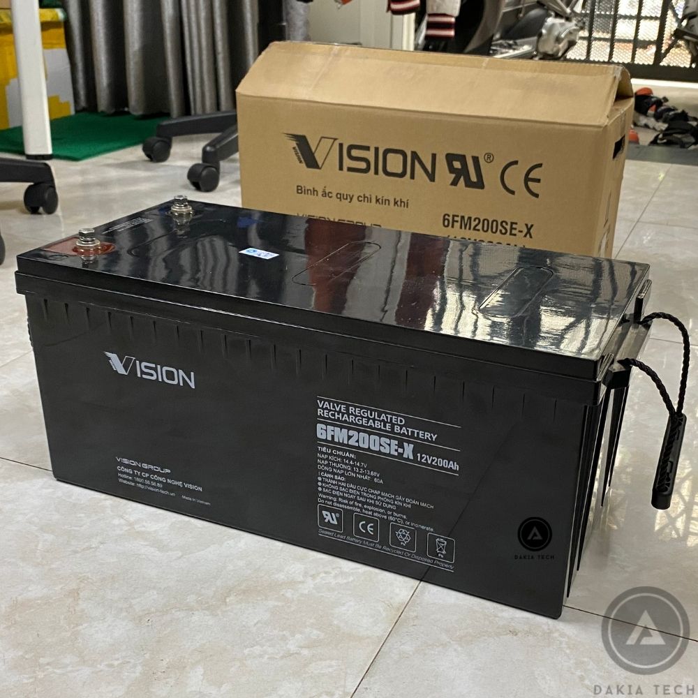 Ắc quy Vision 12V 200Ah