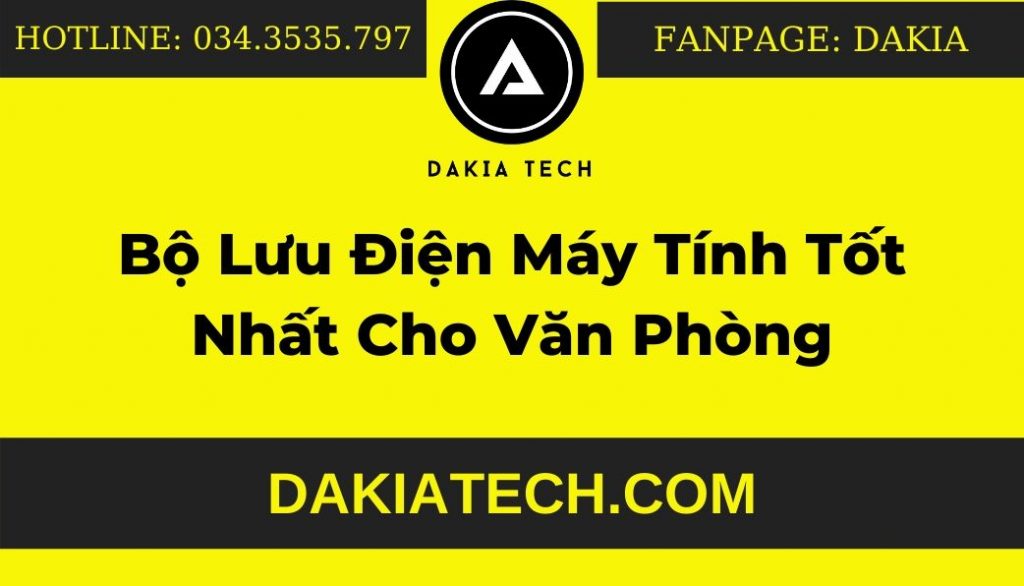 Bộ Lưu Điện Máy Tính Tốt Nhất Cho Văn Phòng Công Ty Tại TPHCM 1