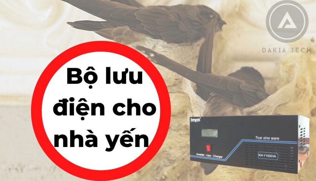 Bộ Lưu Điện Cho Nhà Yến Tốt Nhất Công Suất 1KVA, 2KVA 6