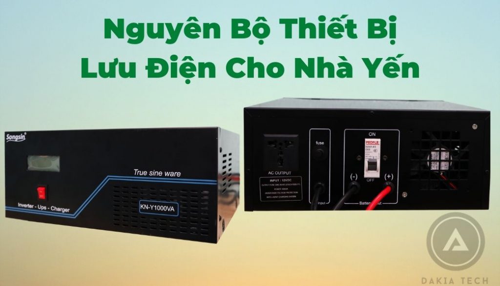 Nguyên Bộ Thiết Bị Lưu Điện Cho Nhà Yến Và Các Ứng Dụng Tương Đương 4