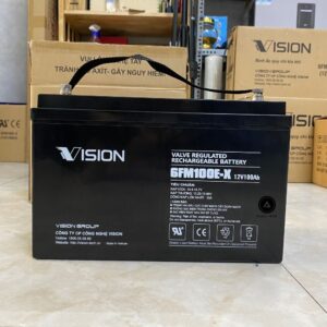 Ắc quy Vision 12V 100Ah Khô Kín Khí 6FM100E-X 10