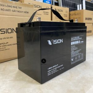 Ắc quy Vision 12V 100Ah Khô Kín Khí 6FM100E-X 11