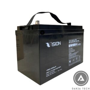 Ắc quy Vision 12V 100Ah Khô Kín Khí 6FM100E-X 6