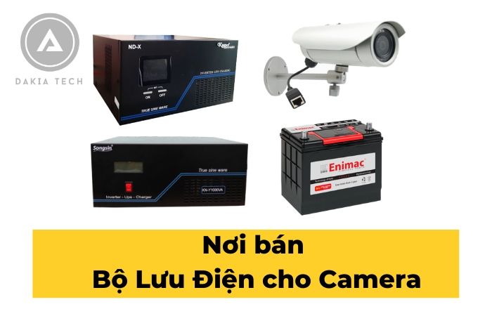 Nơi bán Bộ Lưu Điện cho Camera tại TP.HCM giá rẻ