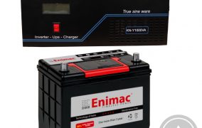 Combo Bộ Lưu Điện 1KVA kèm Acquy Enimac 12V 100Ah - Dòng sản phẩm mới 2023