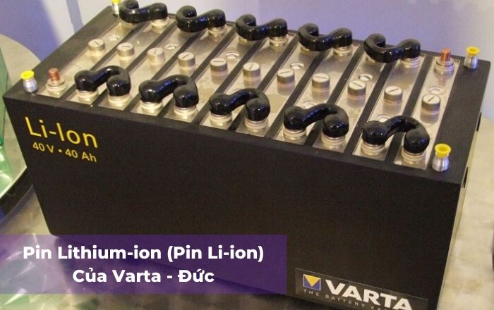 DakiaTech cung cấp Pin Lithium - ion Varta của Đức 40V-40Ah