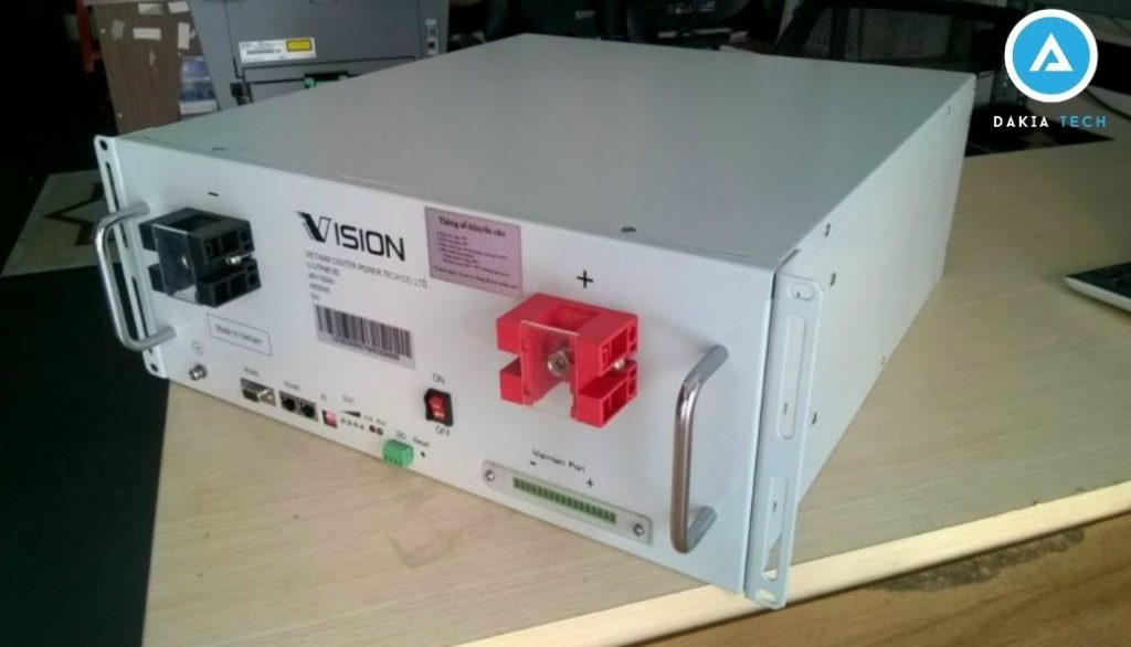 Pin Lithium – ion Vision 48V 50Ah Model V-LFP4850 - Phiên bản 2021