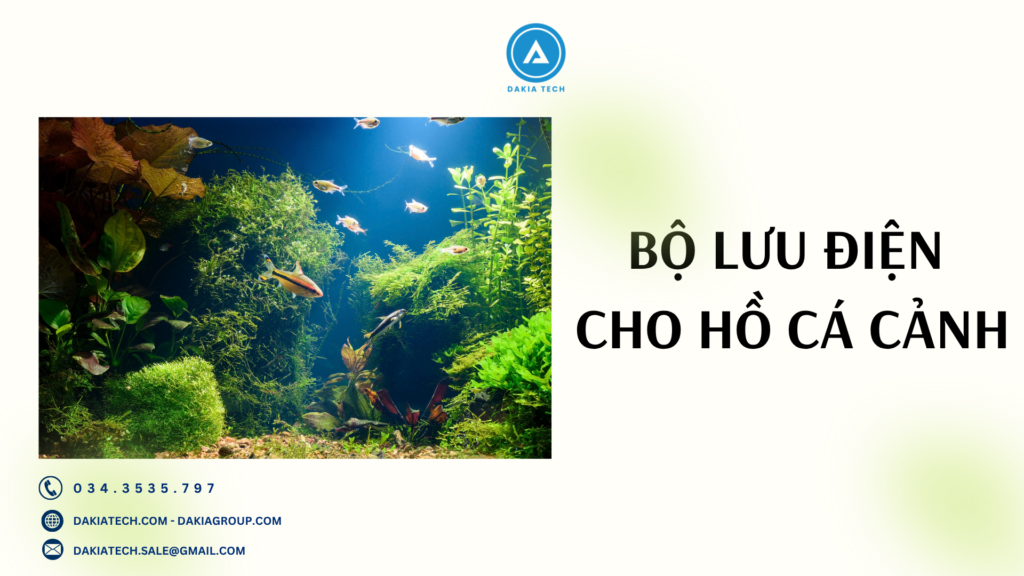 Bộ lưu điện cho hồ cá cảnh hiện nay 9 Bộ lưu điện cho hồ cá cảnh