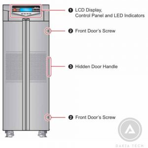 UPS Delta Ultron HPH 3 Pha 20KVA 6