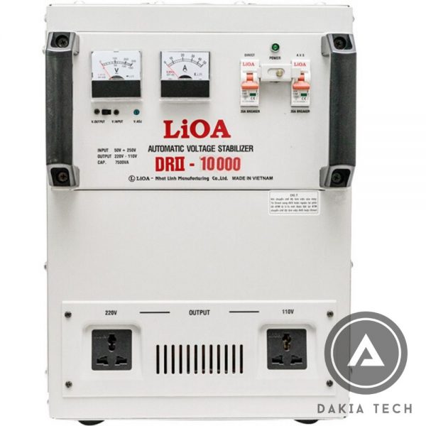 Ổn áp LIOA 10KVA DRII (50V-250V)