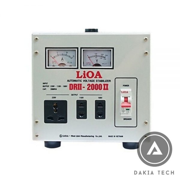 Ổn áp LIOA 2KVA DRII (50V-250V)