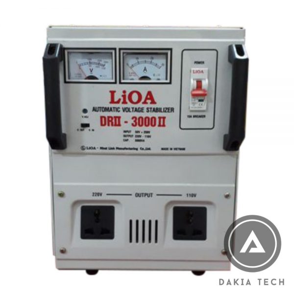 Ổn áp LIOA 3KVA DRII (50V-250V)