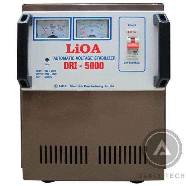 Ổn áp LIOA 5KVA DRI (90V-250V) 1