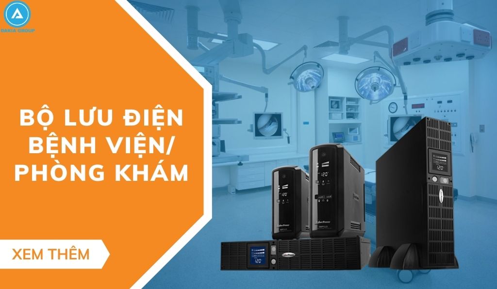 Bộ Lưu Điện UPS Cho Máy Siêu Âm Phòng Khám/ Bệnh Viện