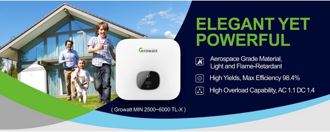 Inverter hòa lưới 1 pha Growatt 5kW