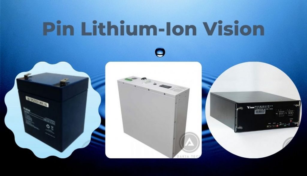 Thông Tin Pin Lithium-Ion Vision Tại TPHCM