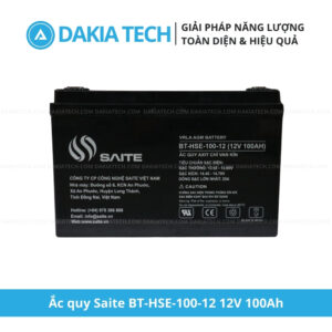 Ắc quy Saite 12V 100Ah