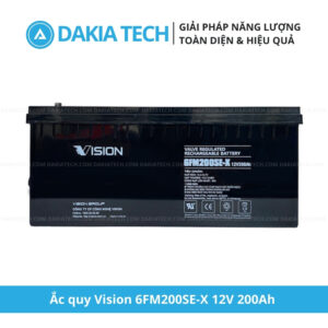 Ắc quy Vision 12V 200Ah 6FM200SE-X