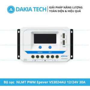 Bộ sạc NLMT PWM Epever 12_24V 30A VS3024AU