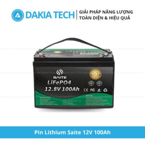 Pin Lithium Saite 12V 100Ah