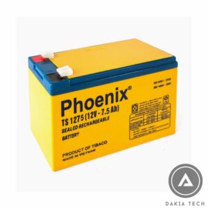 Acquy Phoenix 12V 7.5Ah TS1275 Made in VN công nghệ Korea