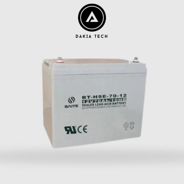 Ắc quy Saite 12V 70Ah Model BT-HSE-70-12 1