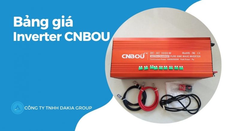 Bảng giá Inverter CNBOU Kích điện Mới Nhất 2021