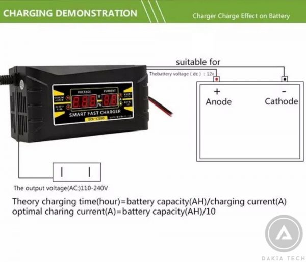 Bộ sạc Ắc quy 12V 6A Model SON-1206D 3