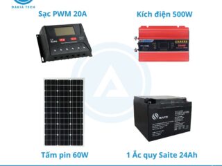 Combo Lưu Trữ Điện NLMT 260Wh