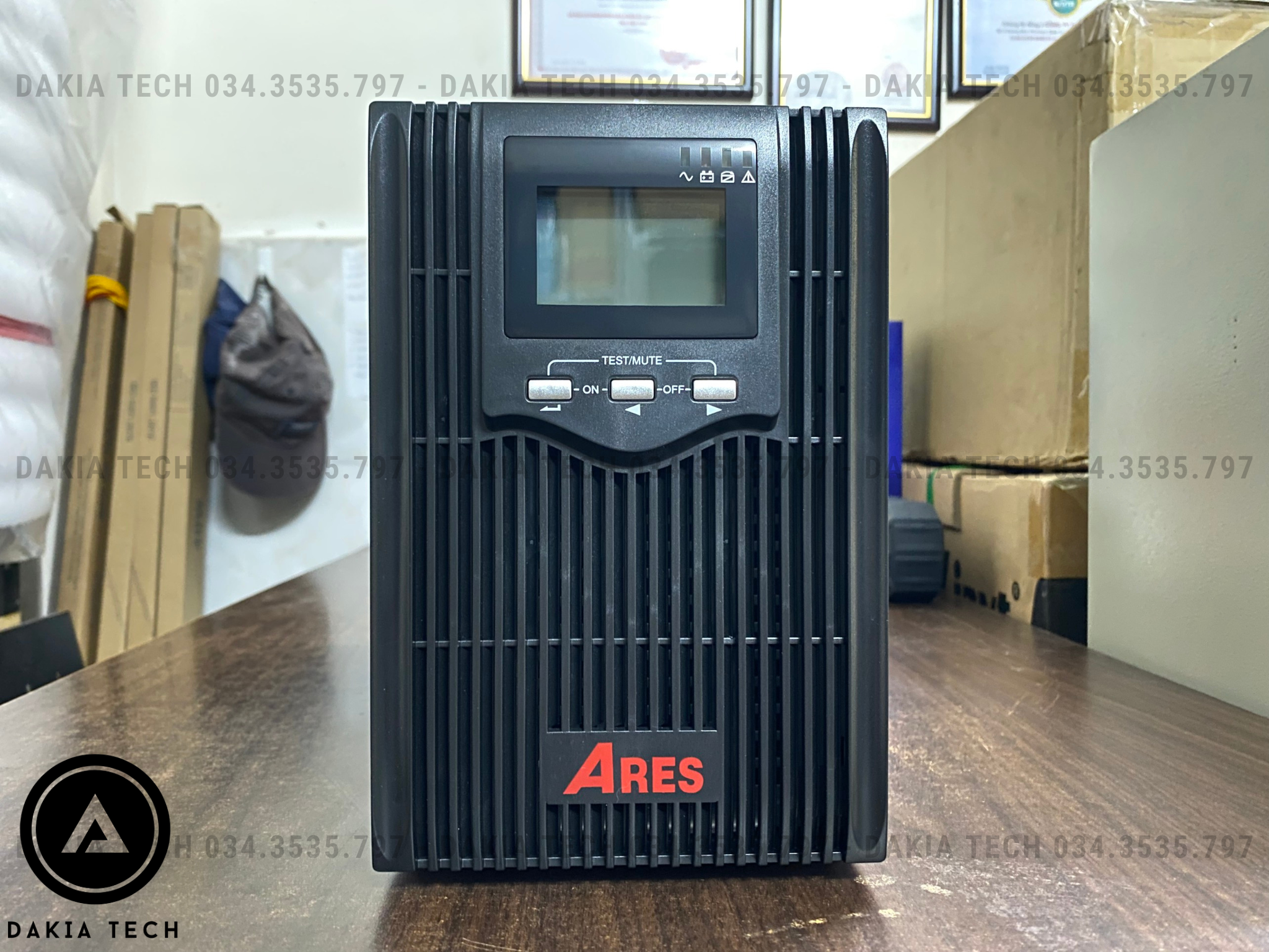 Bộ lưu điện UPS Ares AR620 2000VA/1600W