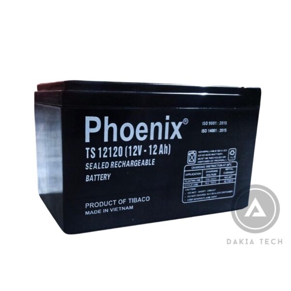 Ắc quy Phoenix 12V-12Ah TS12120 