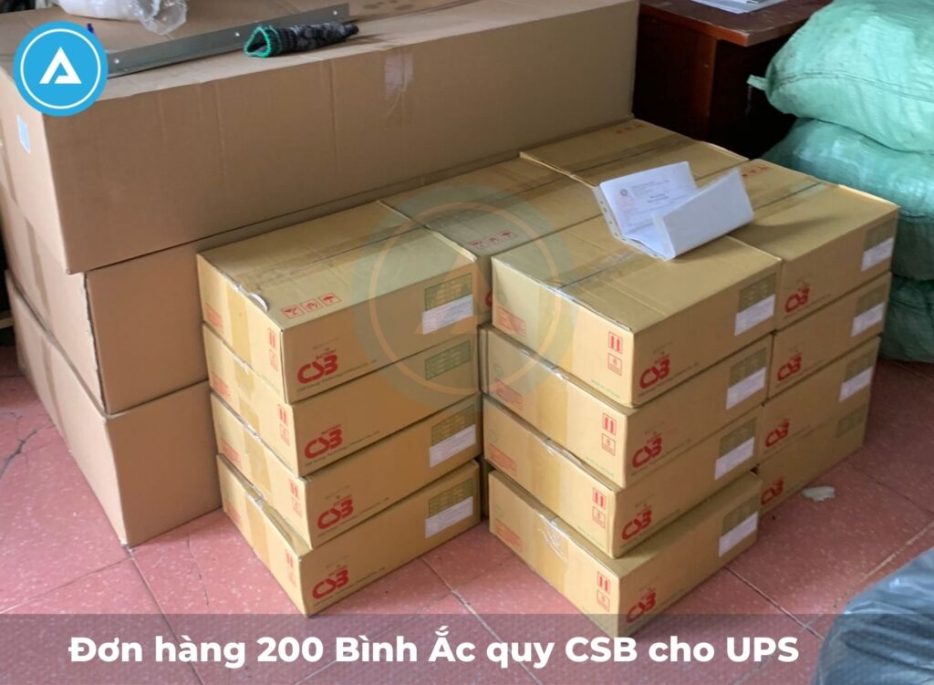 Ắc quy UPS CSB HR1234W F2 12V-34W cho Bộ Lưu Điện UPS