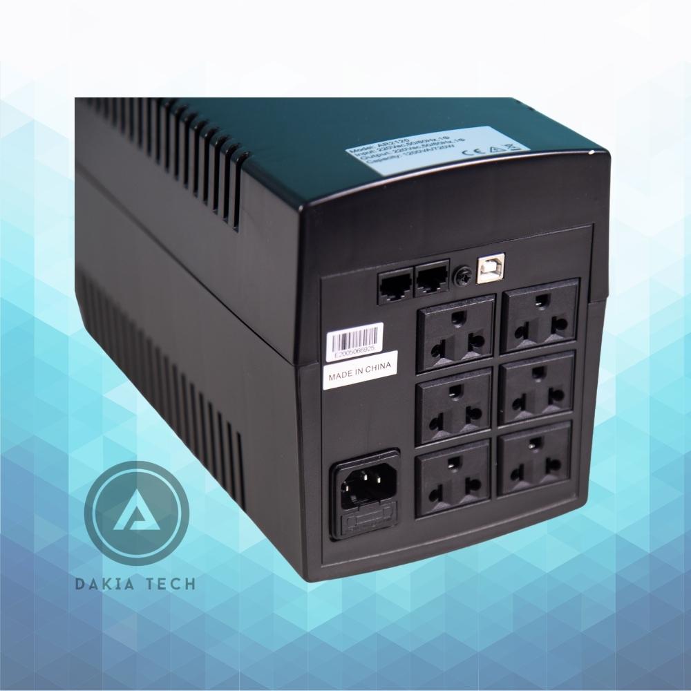 Mặt sau Bộ lưu điện UPS Ares AR2120