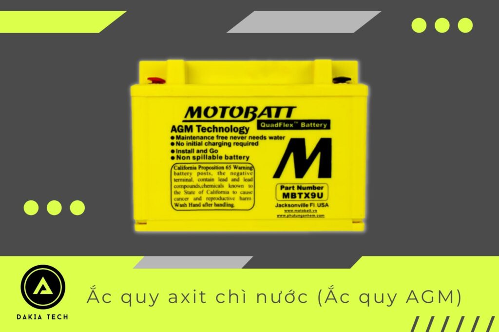 Phân tích và so sánh 3 công nghệ ắc quy Axit chì (AGM, AGM-GEL, PURE GEL) 1