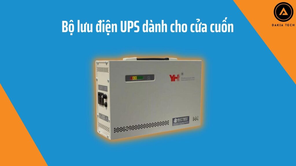 Hình ảnh tham khảo: Bộ lưu điện UPS dành cho cửa cuốn