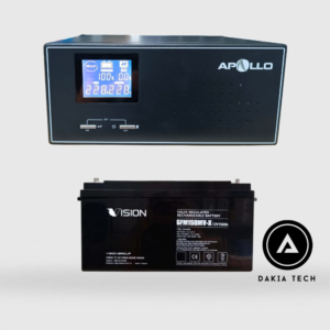 Combo Bộ lưu điện Apollo HI1000-Ắc quy Vision 150Ah