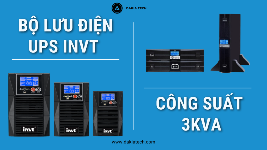 Bộ Lưu Điện UPS INVT - Công suất 3KVA 1