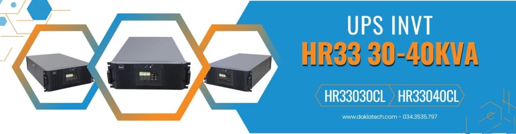 Bộ Lưu Điện UPS Online INVT HR33 30-40KVA