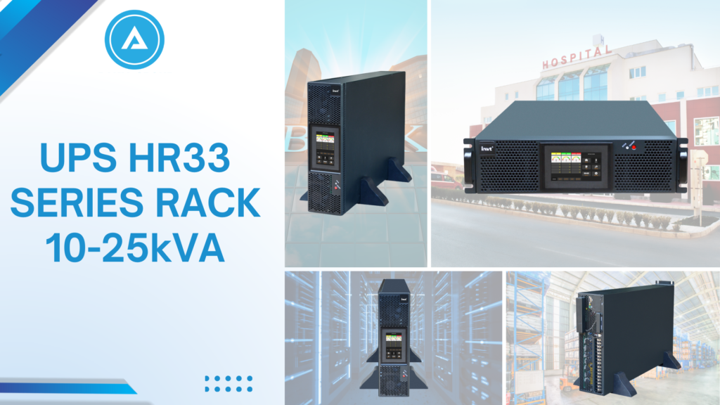 Bộ lưu điện UPS HR33 Series Rack Online 10-25kVA (380V/400V/415V)