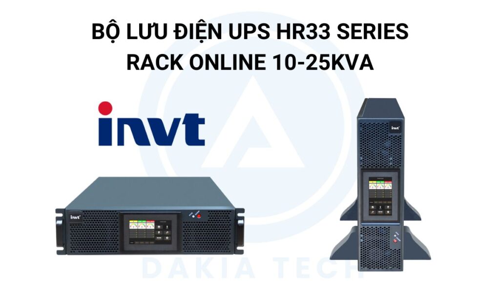 Bộ lưu điện UPS HR33 Series Rack Online 10-25kVA