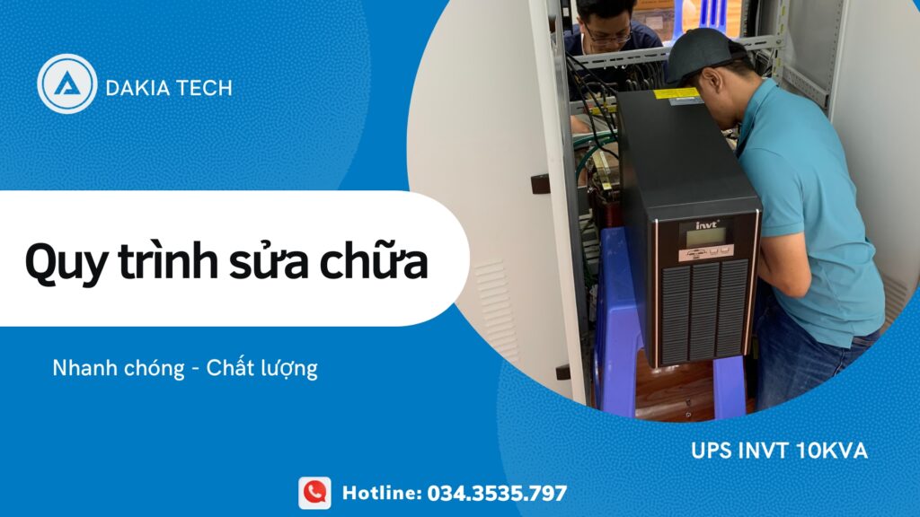 Quy trình sửa chữa Bộ lưu điện UPS tại TPHCM