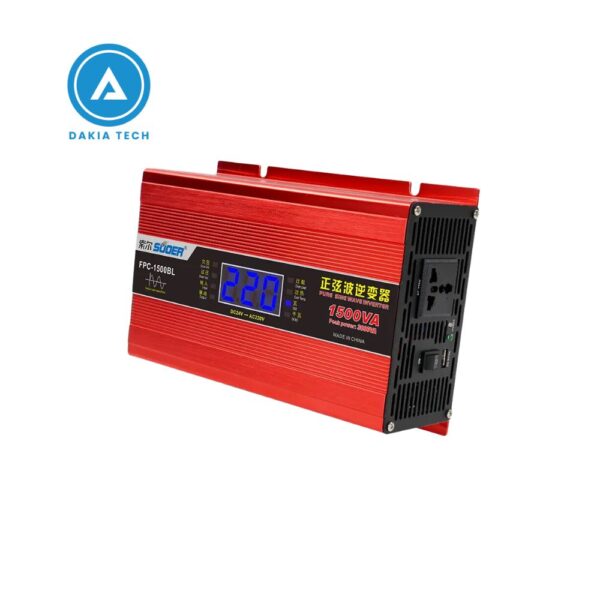 Inverter Suoer 1500W 24V sin chuẩn FPC-1500BL