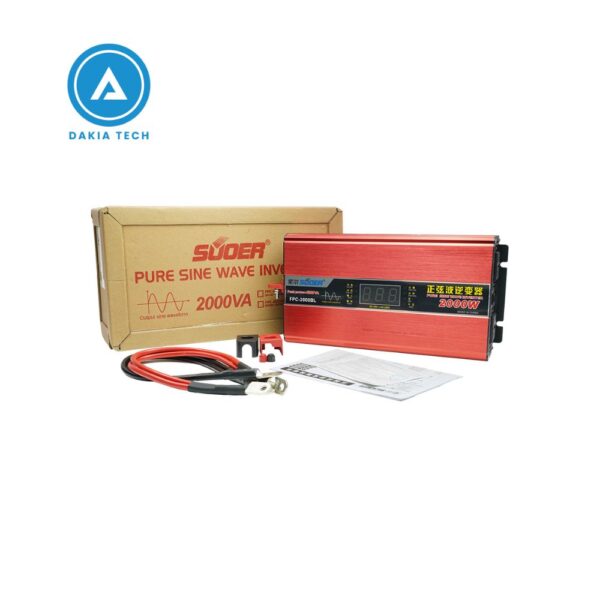 Inverter Suoer 2000W 24V sin chuẩn FPC-2000BL