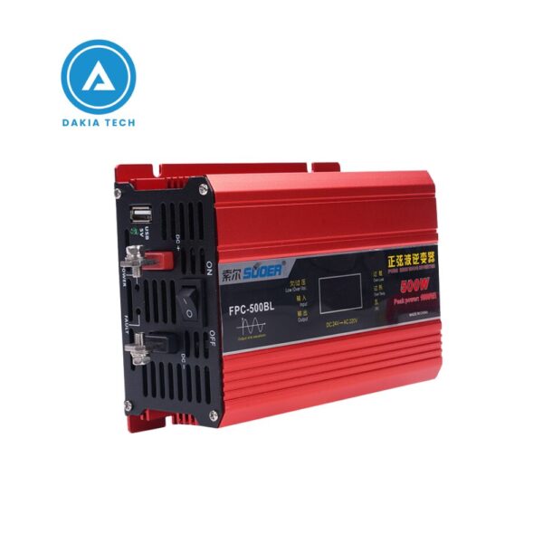 Inverter Suoer 500W 12V sin chuẩn FPC-500BL