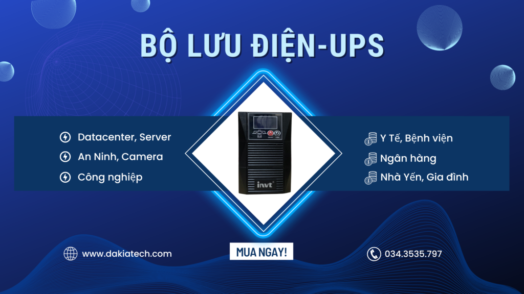 BỘ LƯU ĐIỆN - UPS