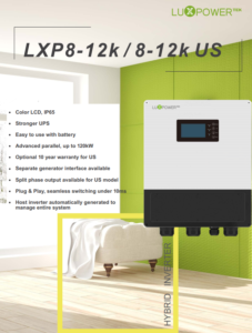  Inverter hybrid Luxpower 10kW