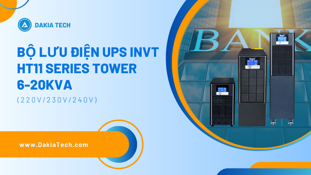 BỘ LƯU ĐIỆN UPS INVT HT11 Series Tower 6-20kVA