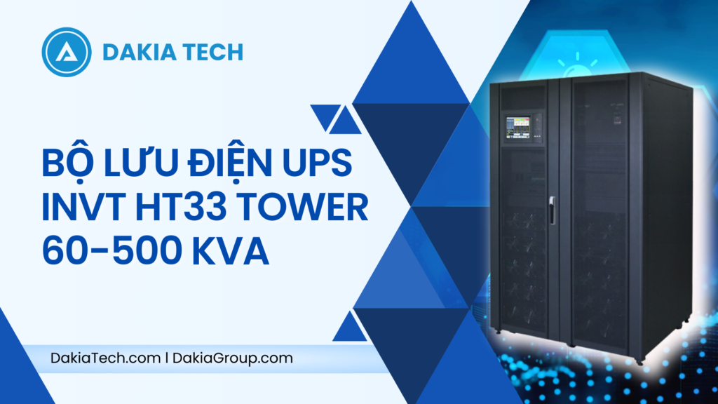 Bộ lưu điện UPS INVT HT33 60 - 500 KVA