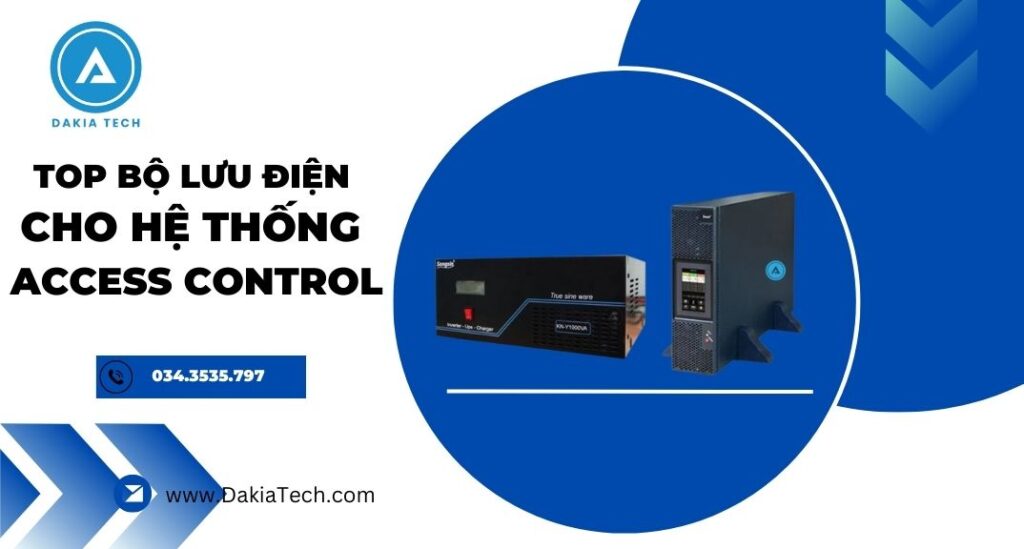 Top những bộ lưu điện cho hệ thống Access Control 2