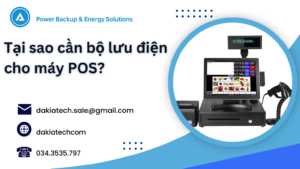 Vì sao cần bộ lưu điện Ups cho máy tính POS